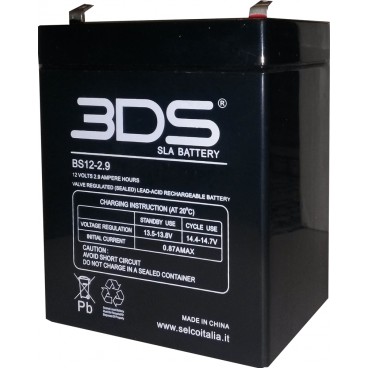 Bds Battery Agm 12v 2.9ah T1