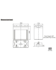 BDS BATTERY AGM HIGH CAPACITY L.LIFE 2V 600AH T10