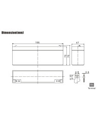 BDS BATTERY AGM 12V 4.2AH T1