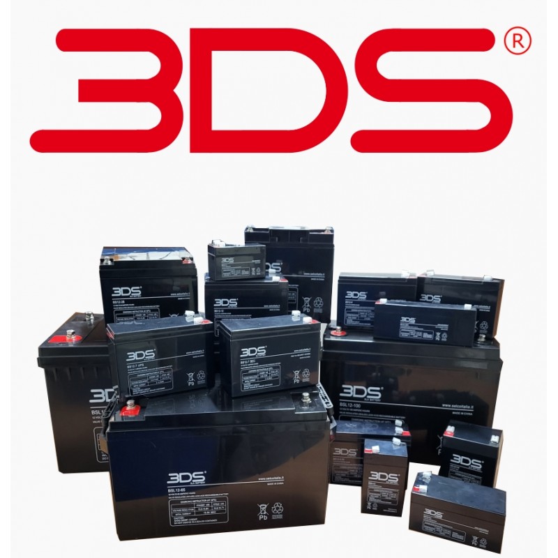 BDS BATTERY AGM HIGH RATE 6V 12AH T2