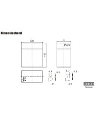 BDS BATTERY AGM 6V 14AH T2