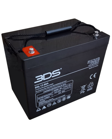 BDS BATTERY AGM LONG LIFE 12V 80AH T9