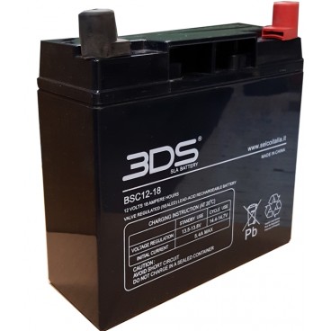 Bds Battery Agm Deep Cycle 12v 18ah T8