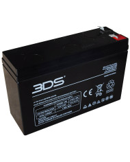 BDS BATTERY AGM DEEP CYCLE 12V 6.5AH +T2/-T1
