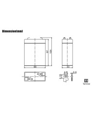 BDS BATTERY AGM 6V 3.2AH T1