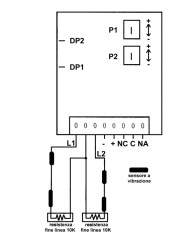 SCHEDA INTERFACCIA PER SENSORE INERZIALE PL2794