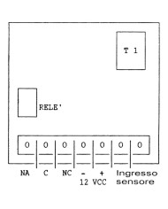 SCHEDA INTERFACCIA PER CONTATTO A FILO PL3194