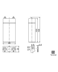 BDS BATTERY AGM 2V 5AH T1