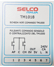 SCHEDA WIFI PER COMANDO REMOTO CENTRALINA TM1000