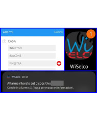 SCHEDA WIFI PER INVIO NOTIFICHE DI ALLARME